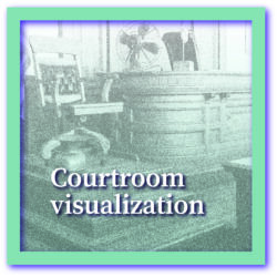 2B courtroom visualization artwork