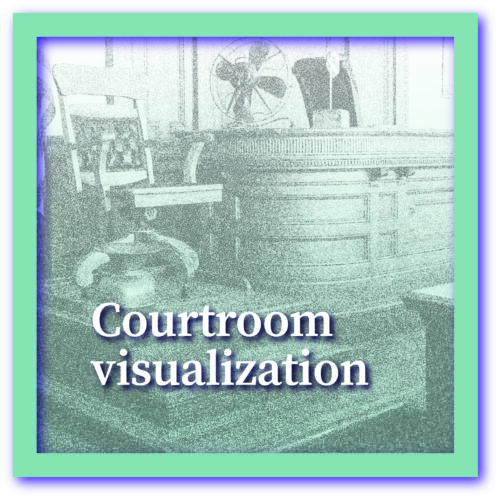 2B courtroom visualization artwork